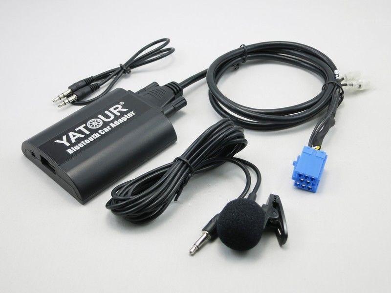 

Yatour Bluetooth Handsfree car kit phone music A2DP adapter for RD3 RB3 RM2 VDO/Blaupunkt Radio1