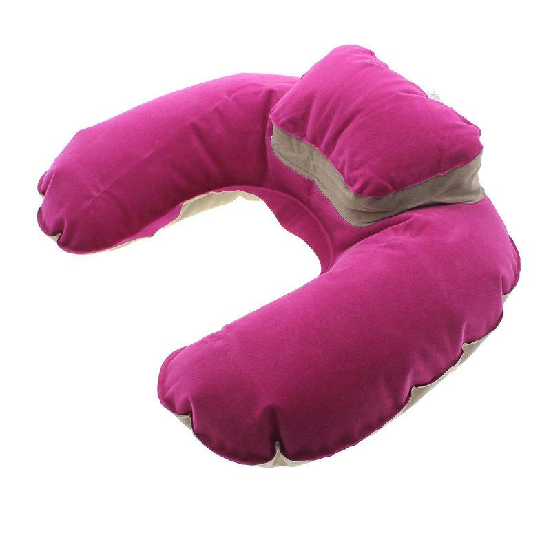 

Inflatable U-Shaped Pillow Travel Air Cushion Neck Sleep Health Cervical Pillow