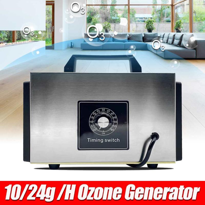 

Mobile Ozone Generator Air Purifier Home Ozonator Portable Ozon Ozonizer O3 Generator with Timing 220v 10g/24g Air Cleaner