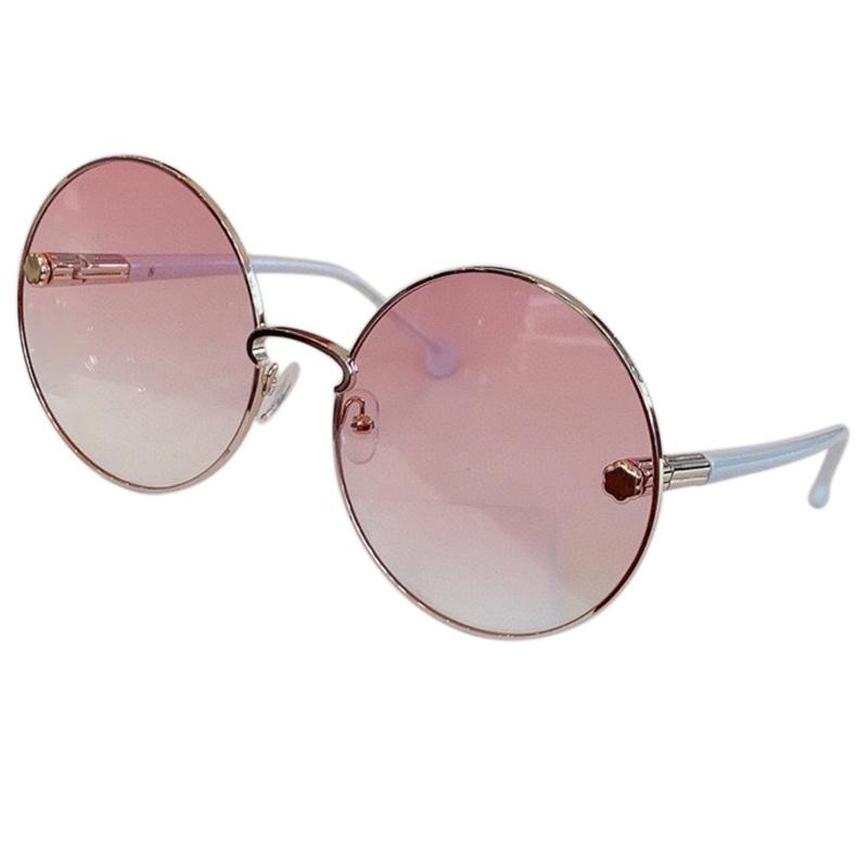 

Designer Round Sunglasses Women 2021 Fashion Metal Frame High Quality Sun Glasses UV400 Male