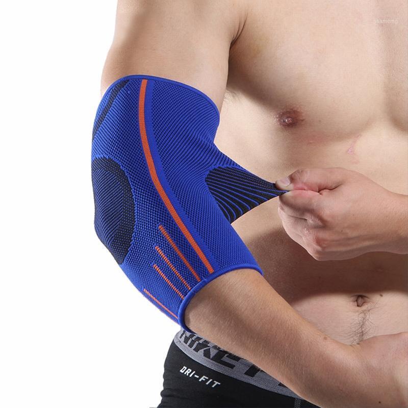 

2pcs Knee Pads Breathable Compression Sleeve Elbow Brace Support Protector Weightlifting Arthritis Volleyball Tennis Gym Gear1, Blue