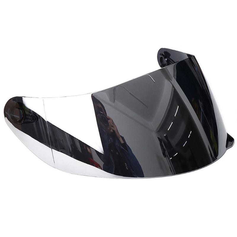 

Full Face Windproof Motorcycle Detachable Retro Lens UV Protected Original Glasses Washable Replacement Helmet Visor Universal, Dark brown