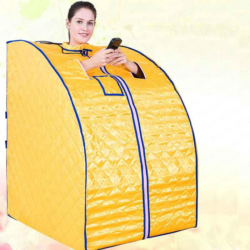 

Far Infrared Home Steaming Box Room Home Folding Full Moon Wicking Sauna Room Shower Box Sweating Sauna Portable Spa