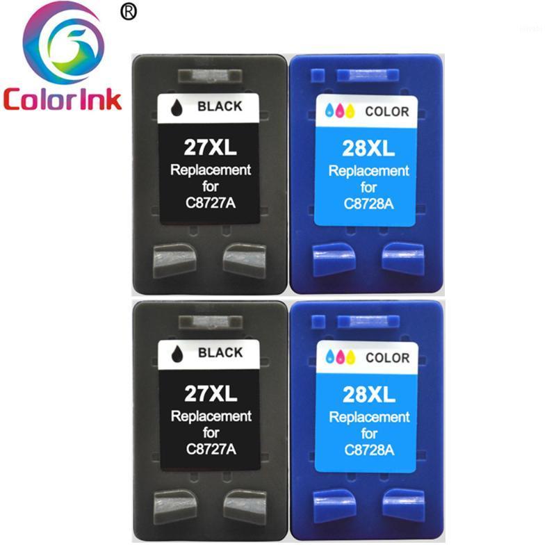 

ColoInk 27XL 28XL Refilled Ink Cartridge Replacement For 27 28 XL for Deskjet 450 450CI 5550 3420 3520 3550 3650 ink1
