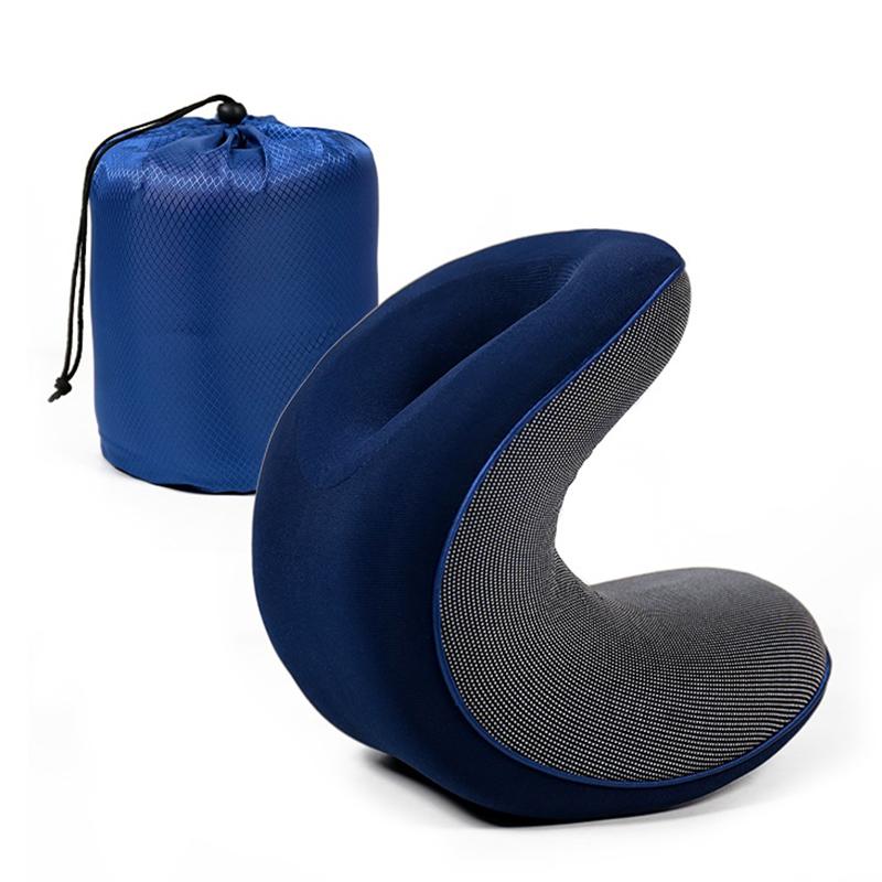 

Office Slow Rebound Memory Foam Multifunctional Nap Pillow, Lying Down Pillow, Nap Neck Support Pillow