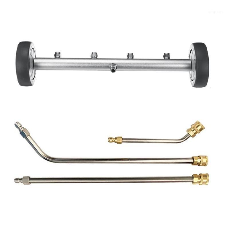 

VODOOL 16 inch High Pressure Car Chassis Washer Under Body Cleaning Water Broom Brush Car Cleaner With 1/4 Connector 3 Wands Set1