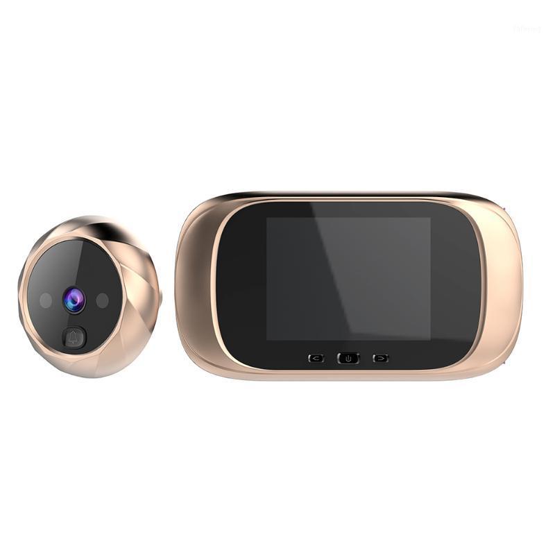 

2.8 inch Digital Doorbell 90 Degree Door Eye Doorbell LCD Color Screen Electronic Peephole Door Camera Viewer Outdoor Bell1