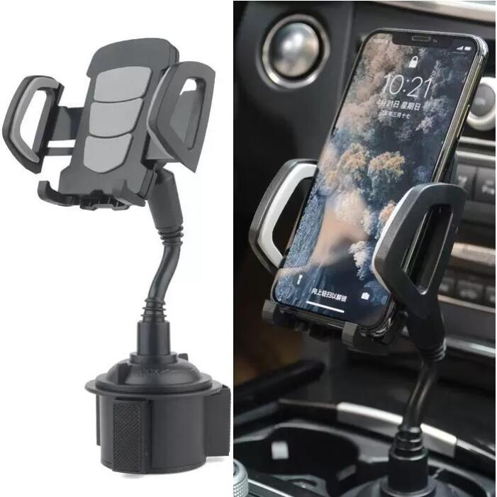 

Car Cup phone mounts holder 360 Degree Universal Adjustable CellPhone Holders GPS Stand, Black
