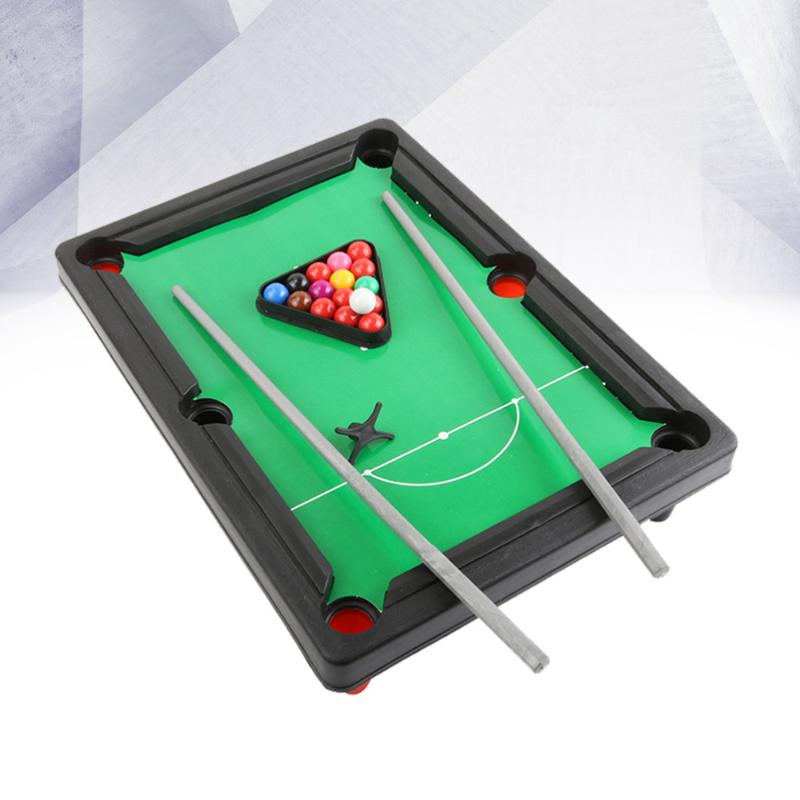 

Mini Tabletop Pool Set American Billiard Game Sports Snooker Toys Home Indoor Game Gift for Kids