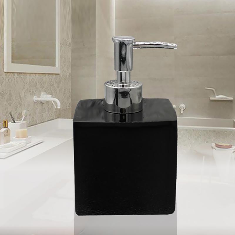 

1 Piece Fashion Resin Soap Dispenser Hand Liquid Soap Dispenser Bathroom Pump Storage Bottle Cosmetics Travel Bottle 5 Color