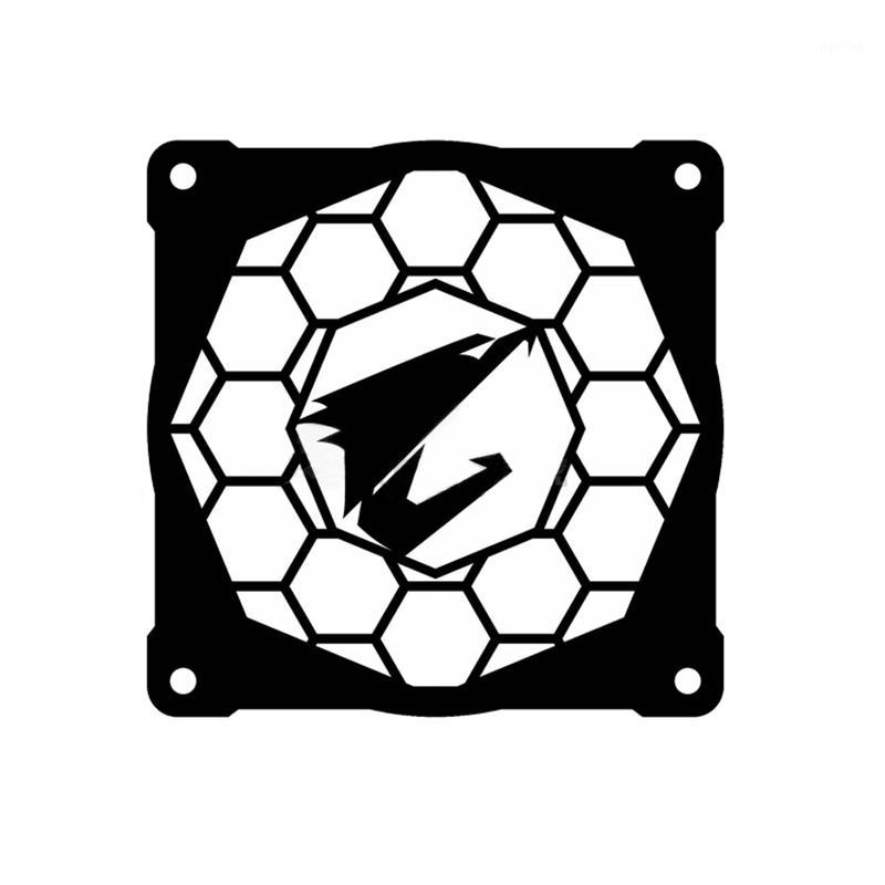 

Computer Components Mainframe Mirror For AORUS Fan Cover 12CM Fans Cooling Lengshui Decorative Cover Water-cooled Accessories1