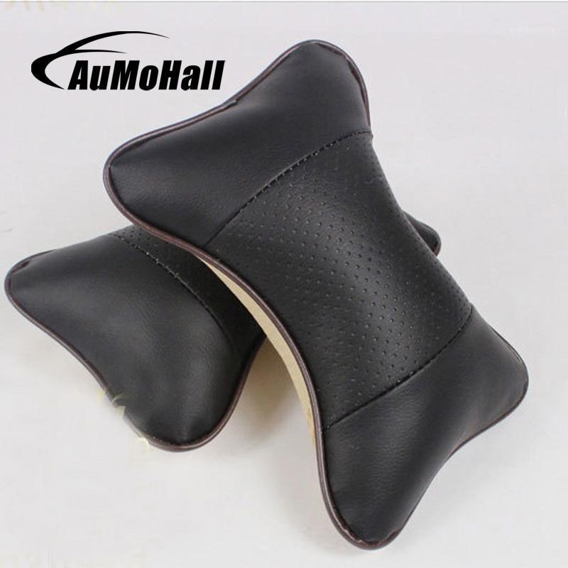 

Seat Cushions AuMoHall 2pcs Headrest Breathe Car Head Neck Rest Cushion Pillow Safty Auto