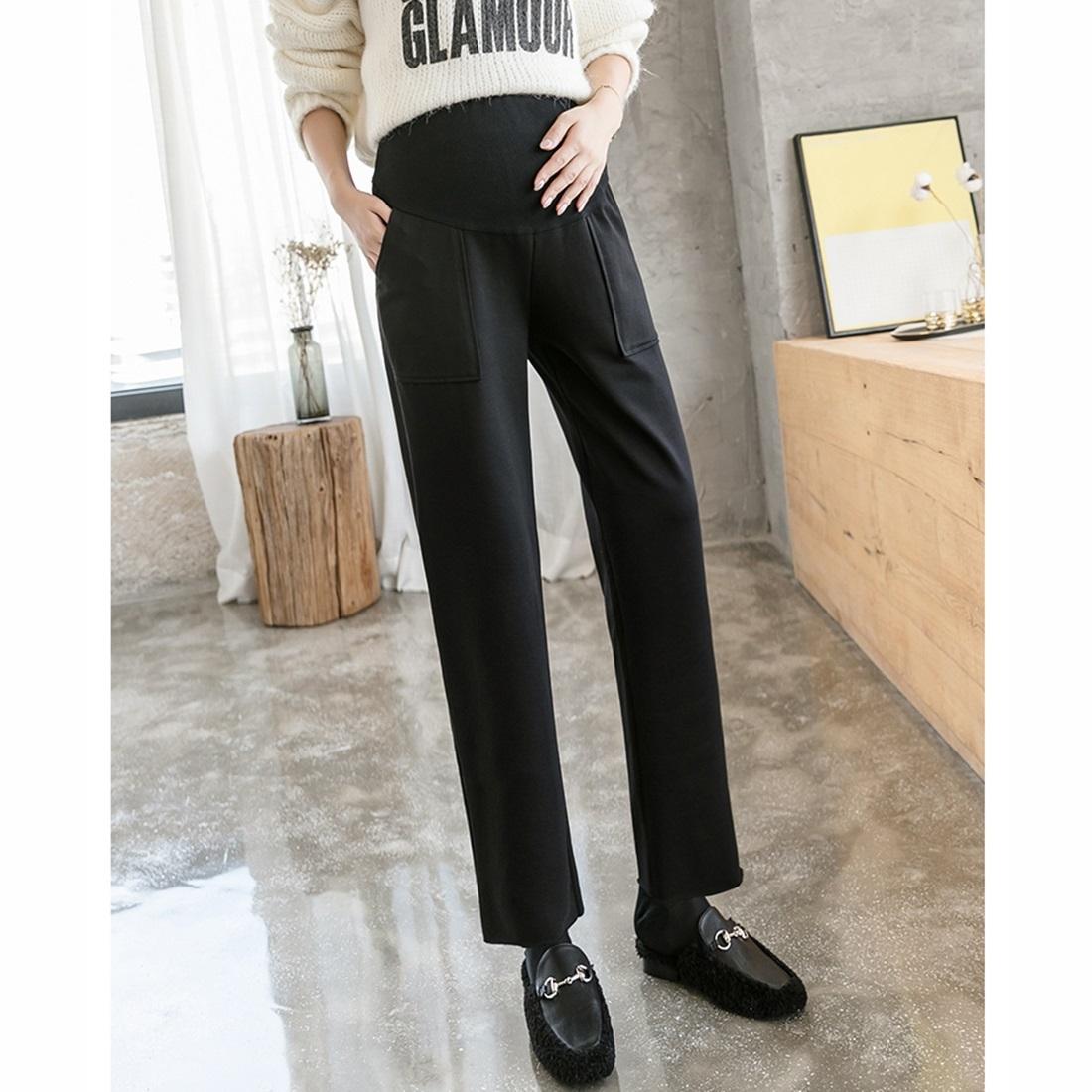 

Fashion Outer Wear Straight Loose Casual Pants Trousers Pregnant Women Pants Autumn Tide Mother Autumn And Winter Clothes