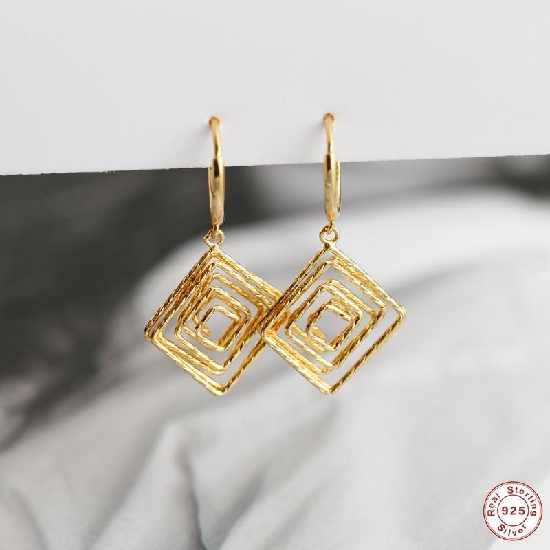 

Hoop & Huggie 925 Sterling Silver European And American Punk Hoops Earring For Women Birthday Party Gift Fine Earrings Pendientes Brincos1