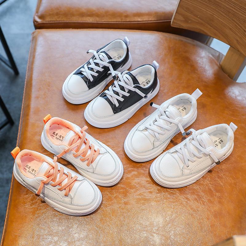 

Casual Children Sneakers For Boys Kids Sports Shoes Flats Soft Comfortable Non-Slip White Shoes Girls Trainers SM132, Sm132black
