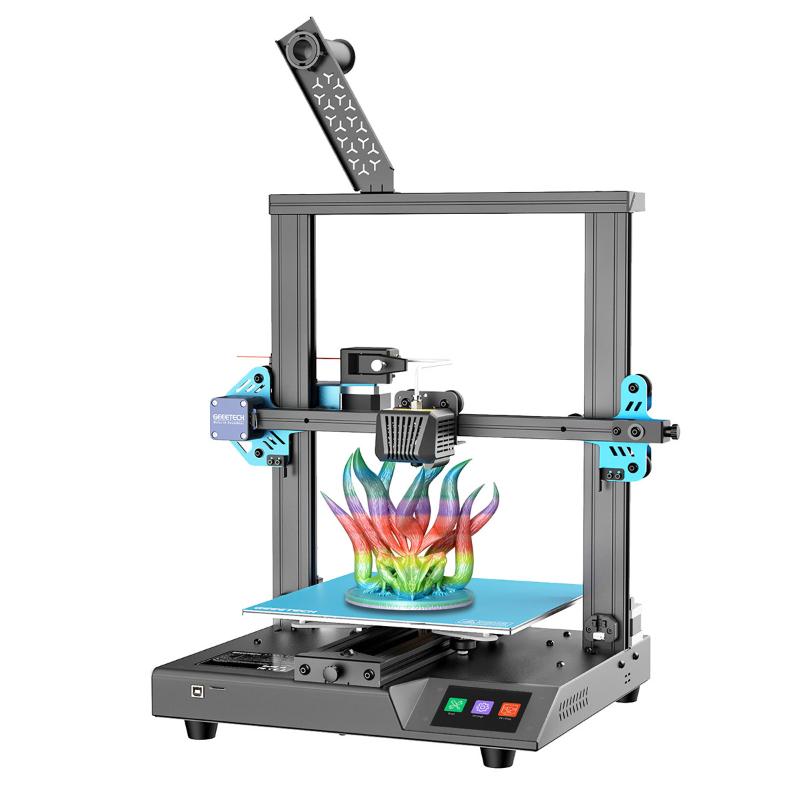 

Printers Geeetech FDM 3D Printer BMG Dual Drive Touch Screen Upgraded Mizar S High Precision Printing Size 255*255*260mm
