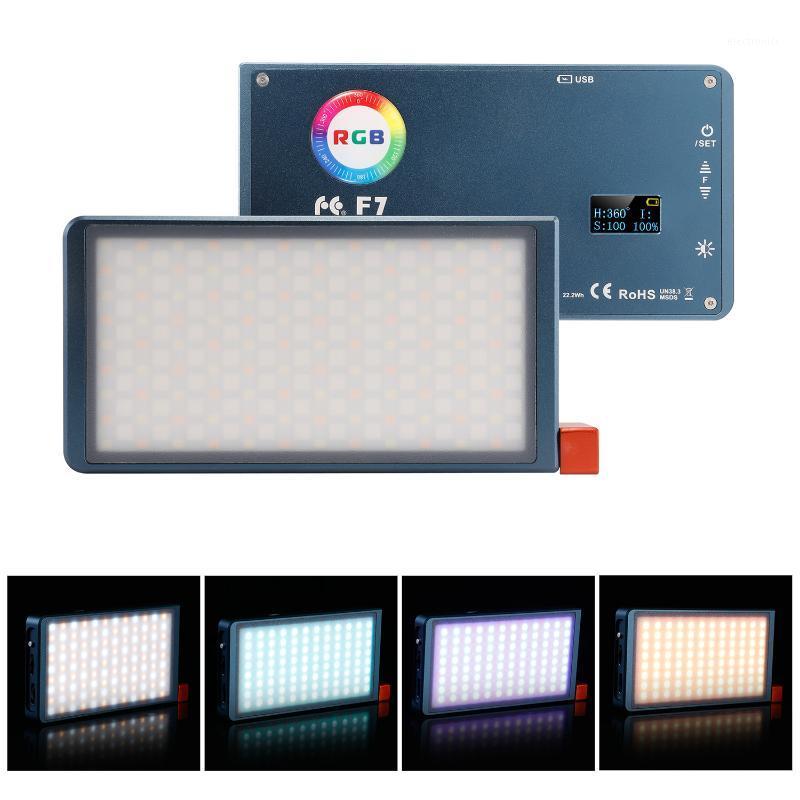 

FalconEyes F7 LED Camera Light RGB Full Color Video photo Lamp Pocket Size Multiple Effects Professional Photography Accessories1