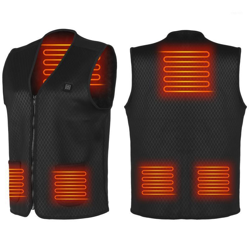 

Heating Vest Manetic Therapy Heated Vest Washable USB Electric Heating Waistcoat Heated Clothing for Men and Women1, 5 areas