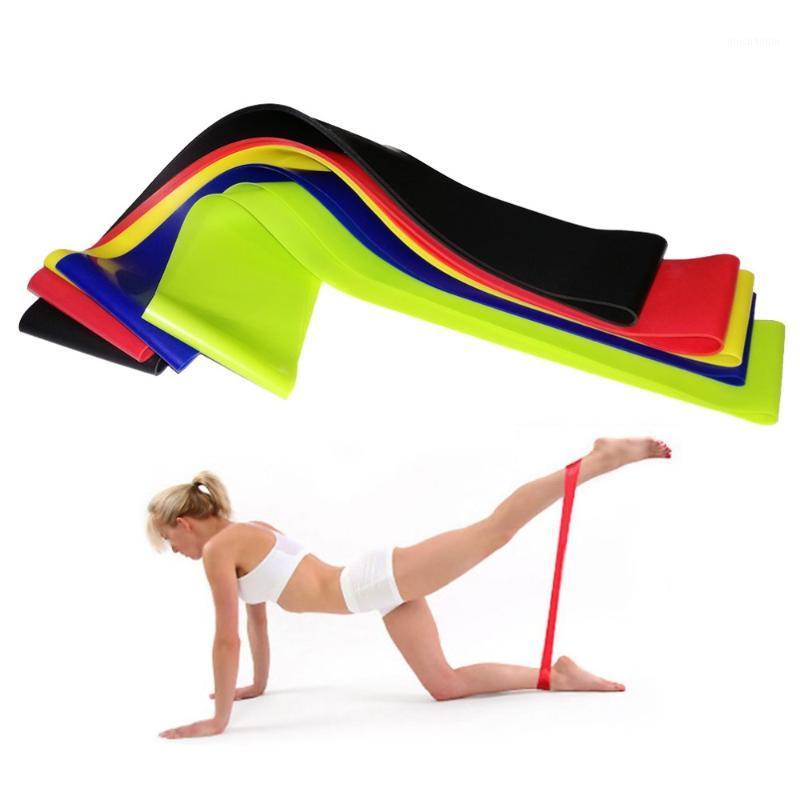 

Yoga Fitness Training Latex Rubber 5pcs/SET Sports Exercise Training Stretch Strength Resistance Bands1