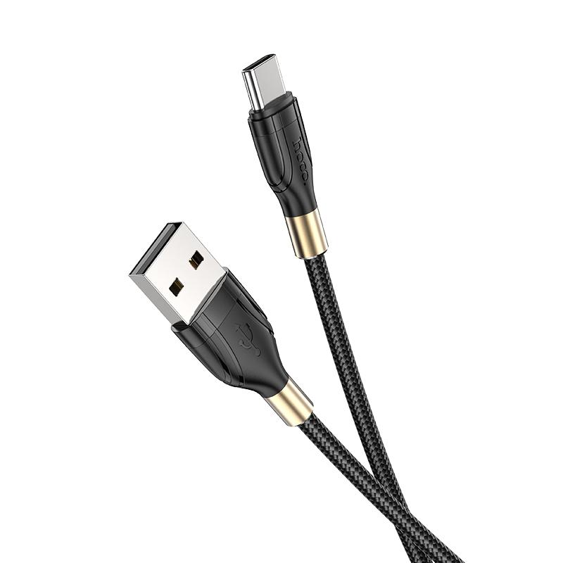 

hoco U92 12m 24A USB to Type-C USB-C Gold Collar Charging Data Cable