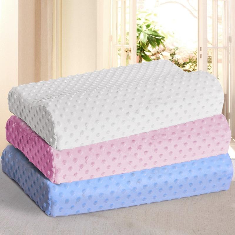 

Qing opening slow rebound memory cotton high and low wave pillow memory pillow