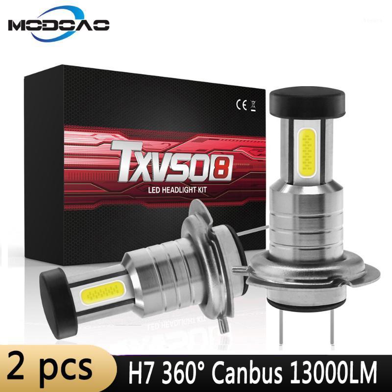 

2pcs H7 LED Headlight Bulb 12V 24V 30000LM 110W 6000K Conversion Kit Bulb High/Low Beam H7 Canbus No Error Headlamp1