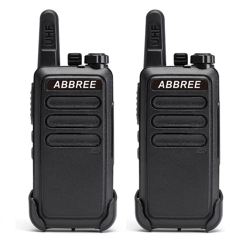 

2 Pcs ABBREE ARC1 AR-C1 Mini Walkie Talkie bf-888s UHF Band USB fast charge Handheld 2 Way Ham Radio Communicator BF-C9 BFR5