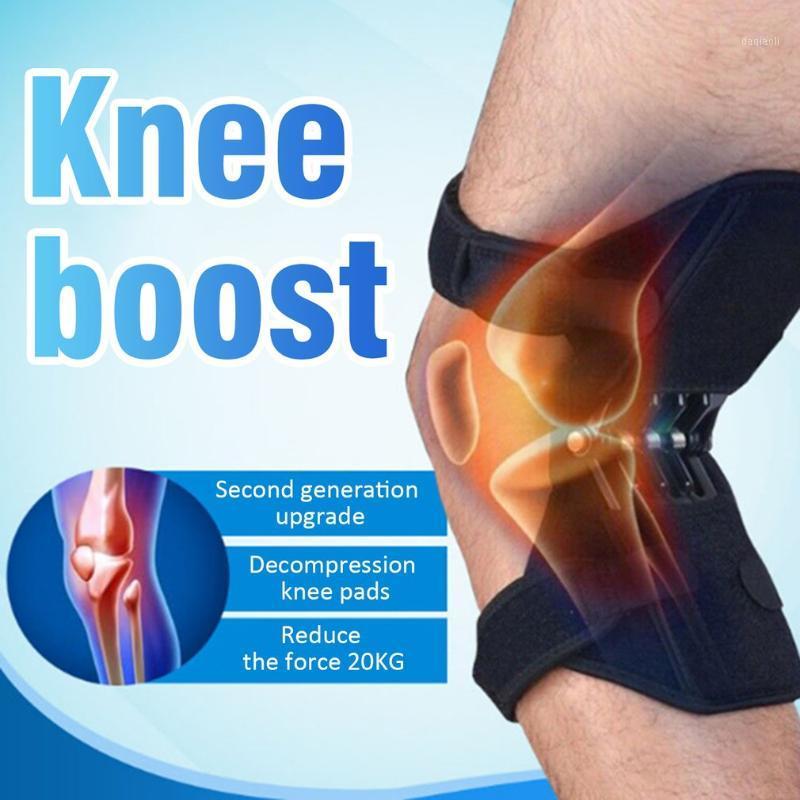 

Joint Support Patella Knee Pad Breathable Non-slip Lift Pain Relief For Knee Power Spring Force Stabilizer Sport1, Black