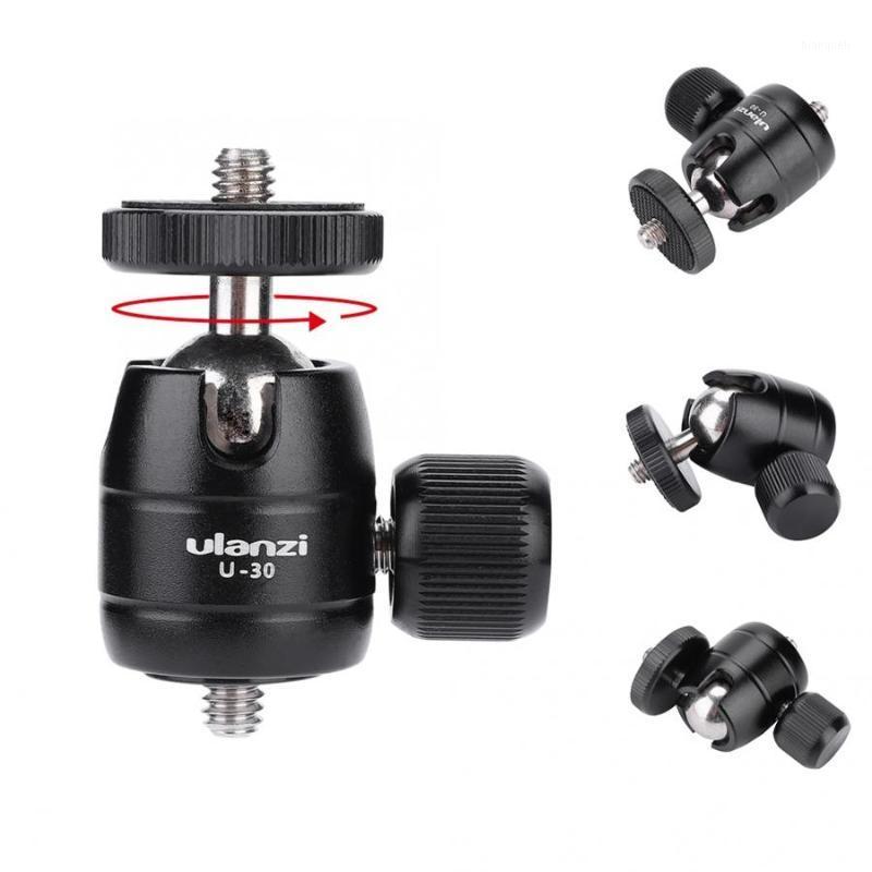 

Ulanzi U-30P Ball Head Mount 360 Rotable Ballhead Tripod Adapter 1/4 Screw for DSLR On-camera LCD Monitor Fill Light Microphone1