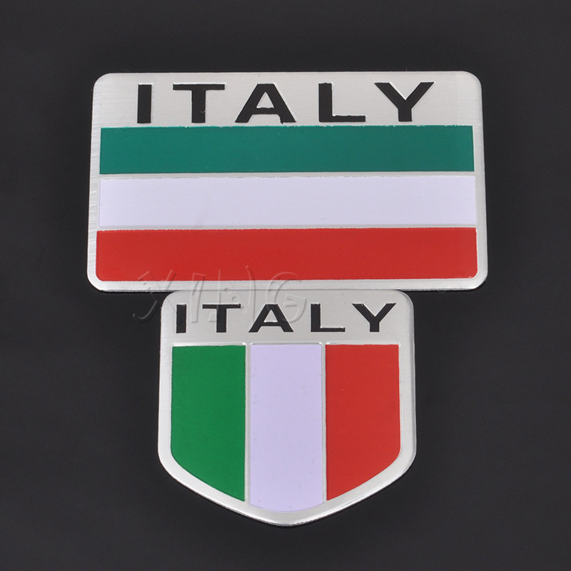 

Italy Car Sticker Italian Map National Flag Badge Emblem Motorcycle Decal For BMW Audi Ford Nissan Alfa Romeo Fiat Accessories
