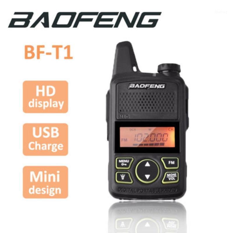 

Baofeng BF-T1 Mini Baofeng T1 USB Kids Walkie Talkie Child HF Transceiver 400-470mhz Portable 20 Channels 0.5W-3W 3km-5km ONLENY1