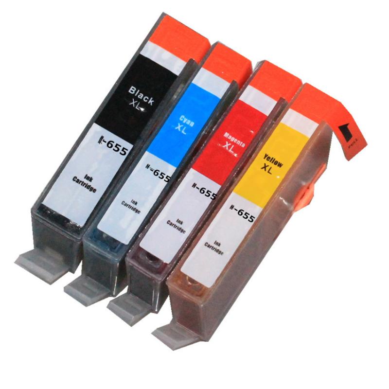 

BLOOM compatible for 655 XL 655XL ink cartridge For Deskjet 3525 4615 4625 5525 6520 6525 Printer with chip