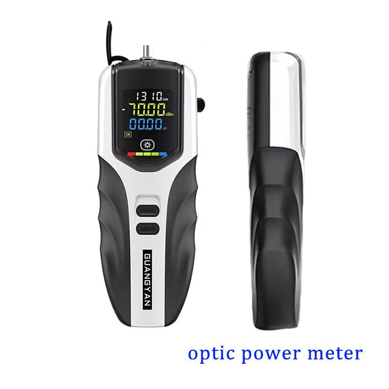 

Mini 4 in 1 multifunctional optical power meter nc save data visual fault locator network cable test VFL optical fiber tester 30
