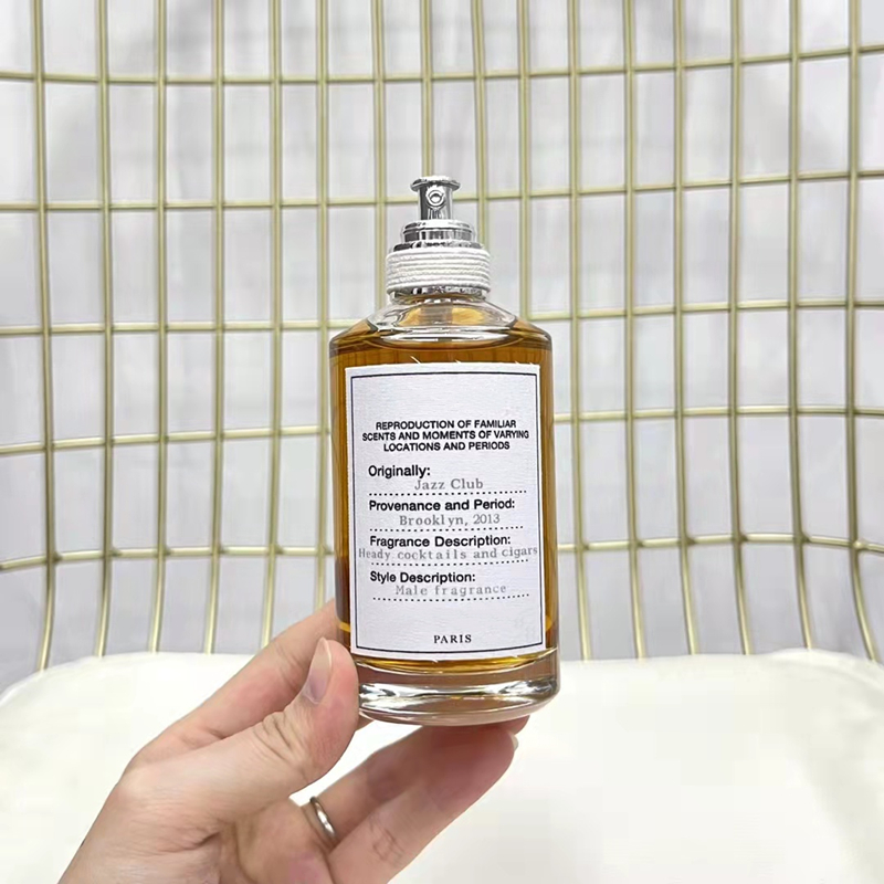 

Promotion perfumes Woman man At the barber's Jazz club 100ml Cologne Perfume Fragrance Long Lasting Smell Original Spray High Quality Brand Fragrances female male