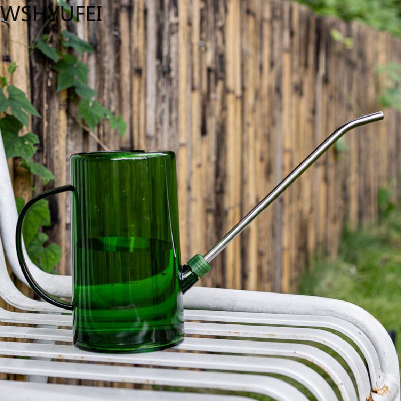 

1L Home Patio Flower Plastic Plant Watering Can Indoor Watering Bonsai Plants Flowers Garden Supplies Tool Supplies