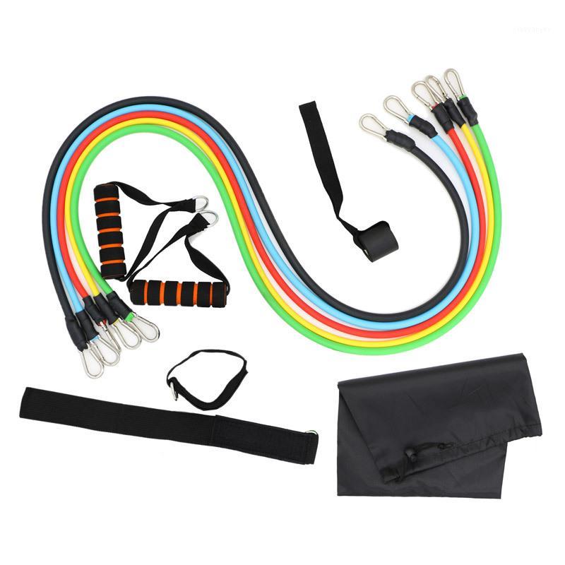 

11 Pcs Latex Resistance Bands Crossfit Training Home GYM Exercise Yoga Tubes Pull Rope Elastic Bands Rubber Expander Pilates1