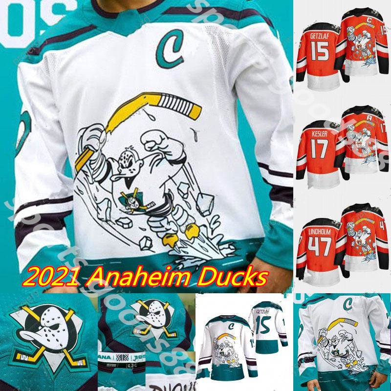 

Anaheim Ducks Ryan Getzlaf 2020 Reverse Retro Hockey Jersey Ryan Kesler Rickard Rakell Jakob Silfverberg John Gibson Ryan Miller Cam Fowler, Colour 5