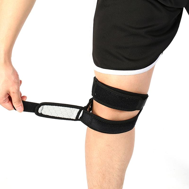 

New Knee Sleeve Pad Sweat Absorption Breathable Compression Pads Meniscus Patella Protector Leg Cover Sportswear Accessories