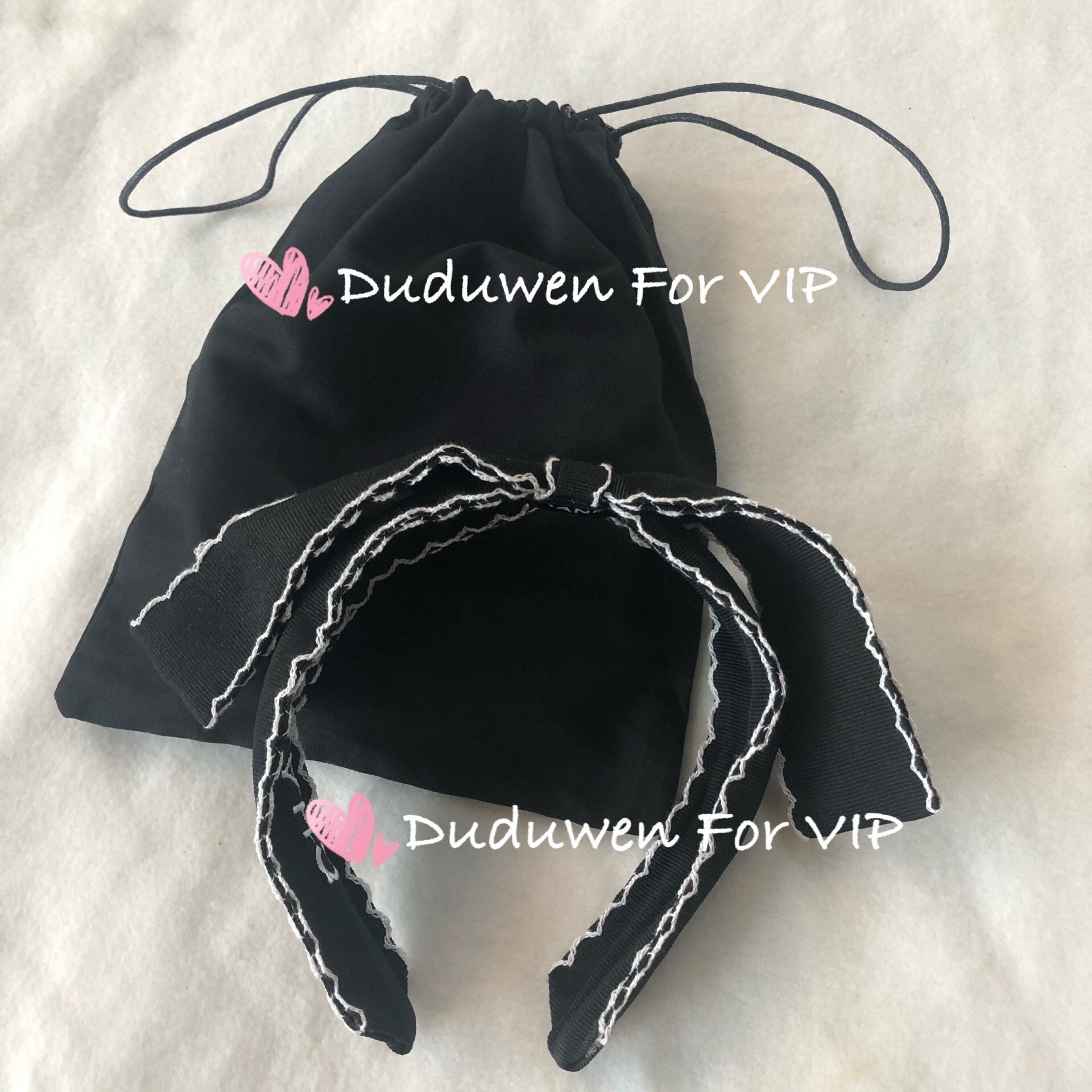 

fashion Hair Accessories ribbion bowknot headband embroidery classic cloth headband classic hair band party gift with dust bag duduvip