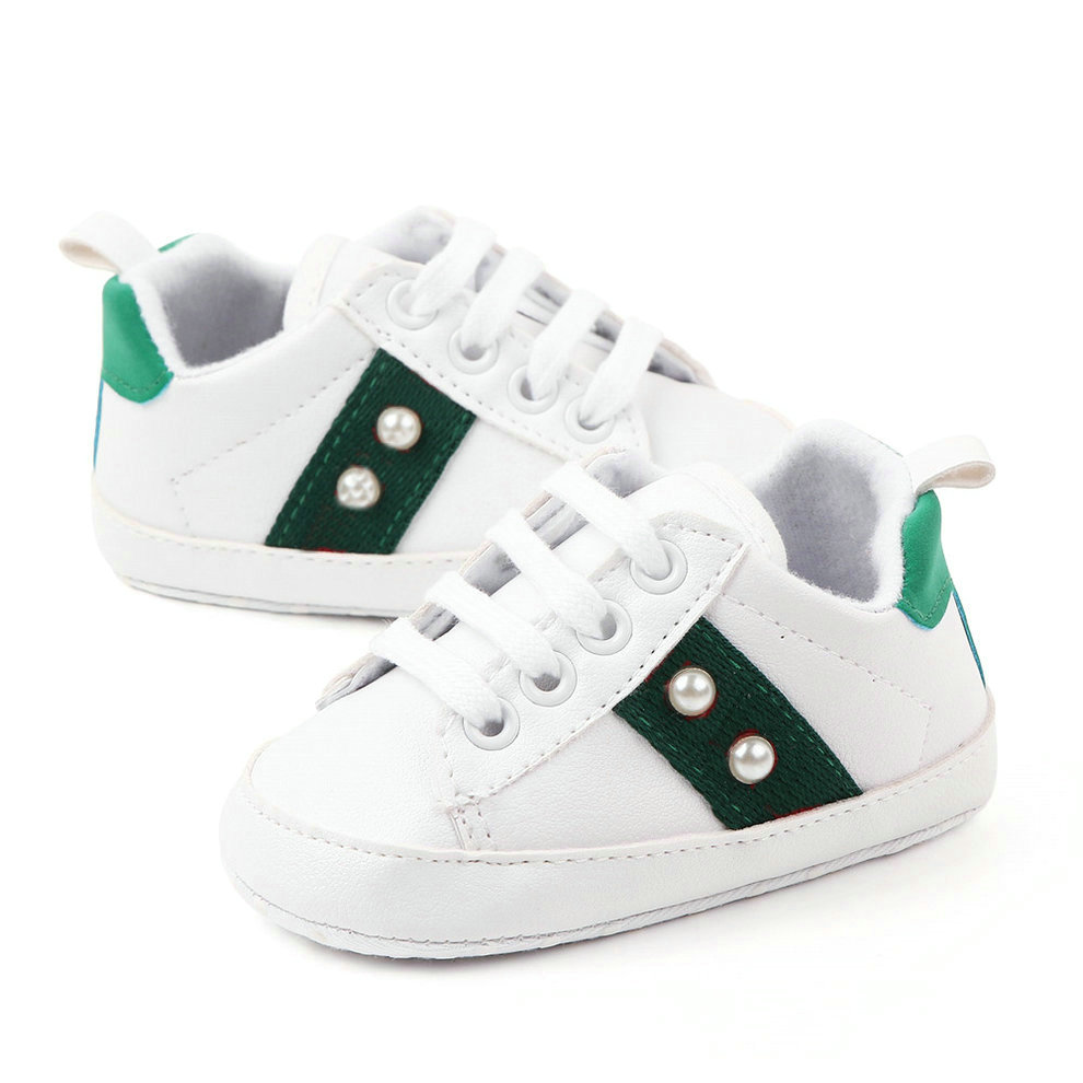 Chaussures d'automne et de printemps pour bébés, baskets en PU pour nouveau-nés, garçons et filles, premiers pas, enfants en bas âge de 0 à 18 mo