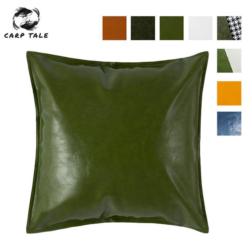 

PU Leather Cushion Cover Decorative Pillows For Sofa Car Chair Pillow Cover Home Decor Throw Pillow Covers Cases Christmas Gift1, 05