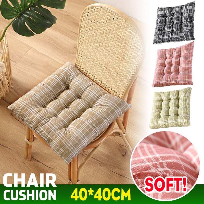 

1pcs Chair Cushion Seat Pads Square Thicker Soft Chair Cushions Sofa Pillow Decorative Cushion Home Decoration, Green