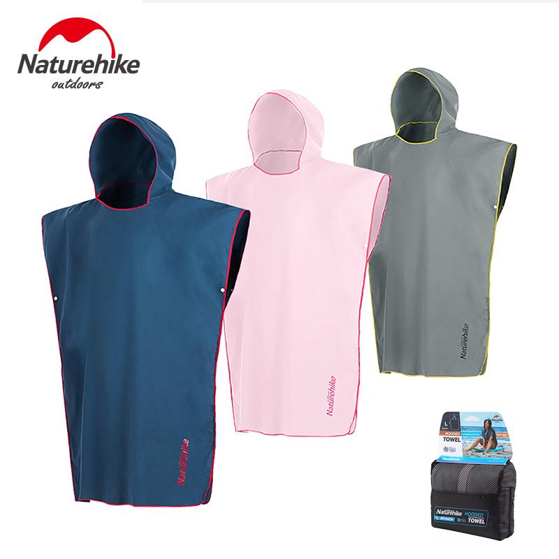 

Naturehike Camping Swimming Pool Beach Towel Compact Quick-Dry UV Protection Hooded Bathrobe Hiking Travel Water Sports Towels