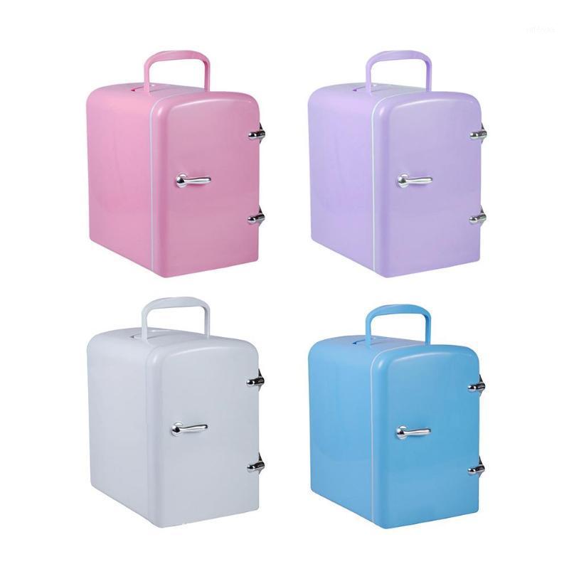 

4L Mini Fridge Cooler Warmer Compact Semiconductor Electronic Fridge Cosmetics For Home Office Car Multi-use1