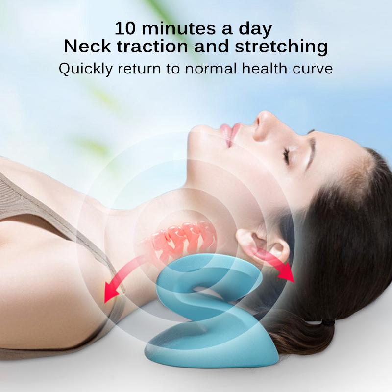 

Neck Pillow Bedding Pillows S-Type Slow Rebound Cervical Traction Orthopedic Pillow For Neck Pain S-Shaped Sleeping Pillows