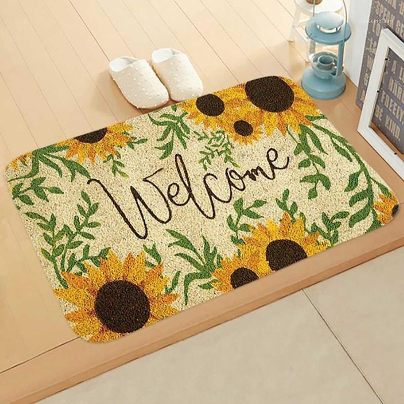 

Big Size Long Welcome letter Print Doormats Rectangle Non-slip Doormat Bedroom Kitchen Entrance Print Floor Mat Doormats1