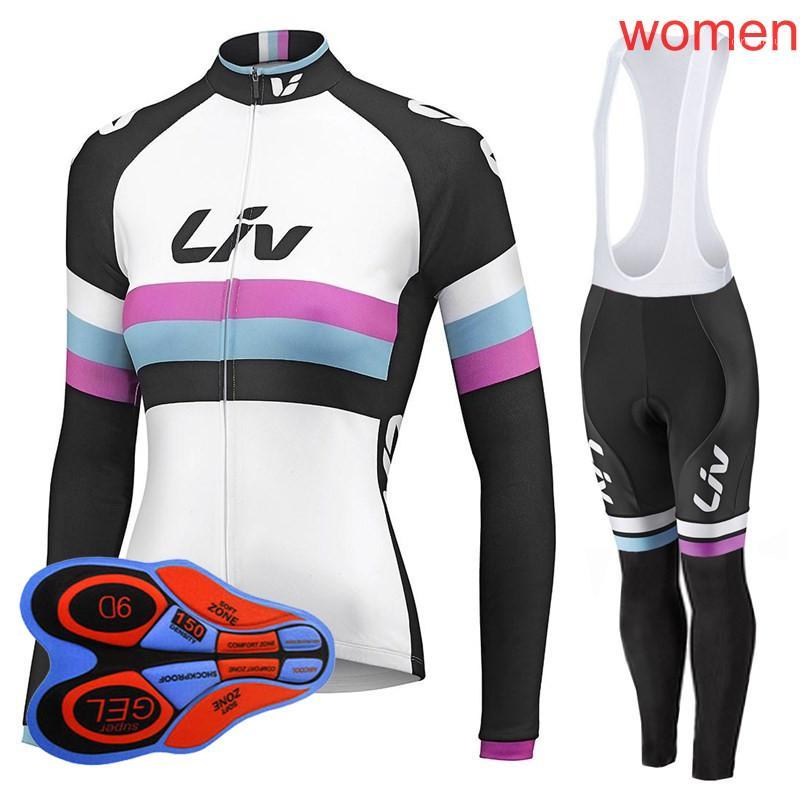 

Ropa Ciclismo Mujer Cycling Jersey Set 2019 Women's Mountain Bike Clothing long sleeve Breathable Mtb Bicycle sportswear Y0326021, Only jersey 17