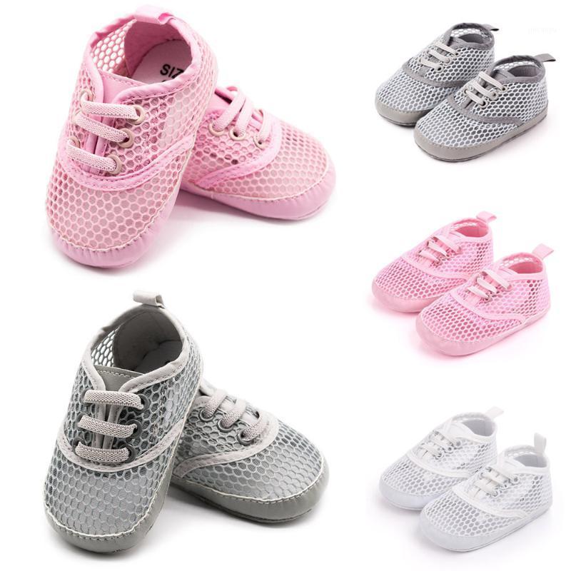 

Summer Infant First Walkers Toddler Shoes Baby Girls Boys Mesh Casual Shoes Non-Slip Breathable Kids Children Outdoor D301, Gray