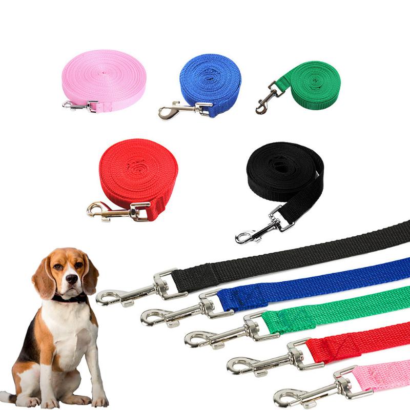 

Dog Leash For Medium Large Dogs Pet Puppy Cat Walking Training Lead Rope Big Dog Nylon Rope Long Leashes 6m 10m 15m 20m 30m