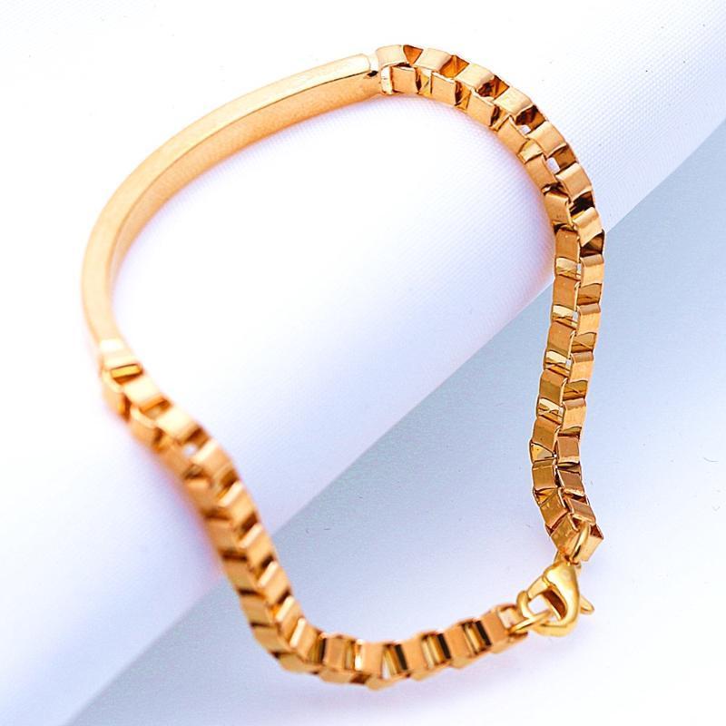 

New Gold Bracelet Classic Fashion Wild Woman Hand Jewelry Chain1